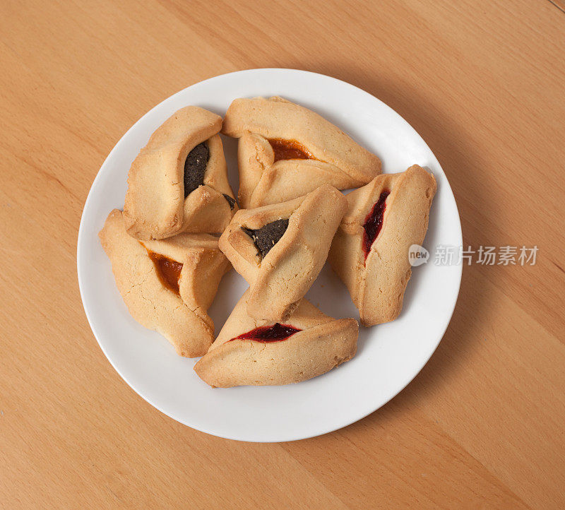 为普林节Hamantaschen