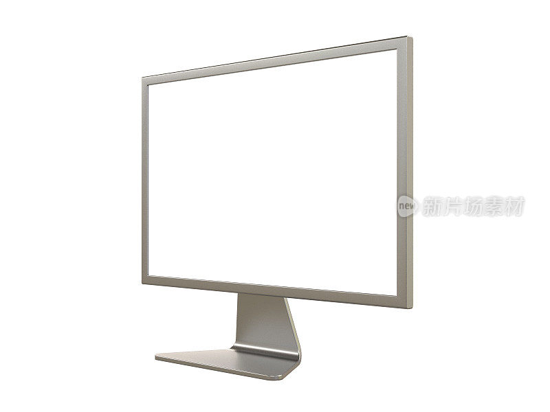 PC显示器，平板屏幕，隔离