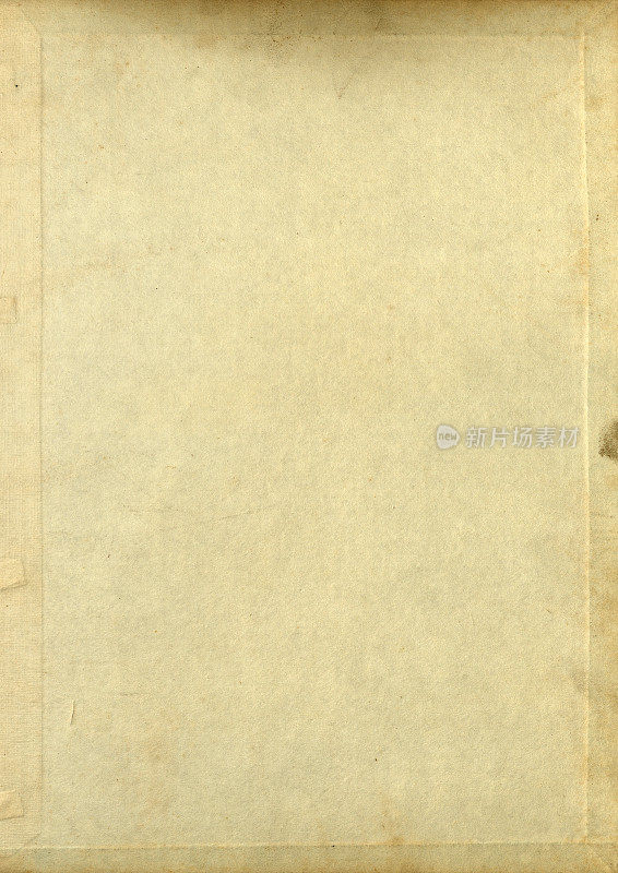 陈年复古纸背景纹理，100年历史