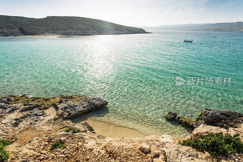 蓝色泻湖，Comino，马耳他