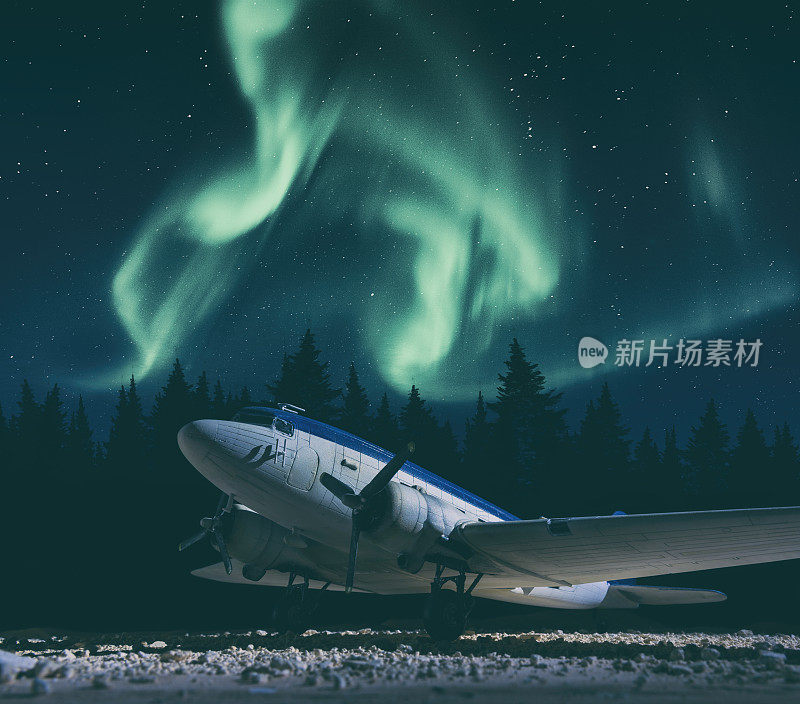 DC-3型号达科他的夜晚