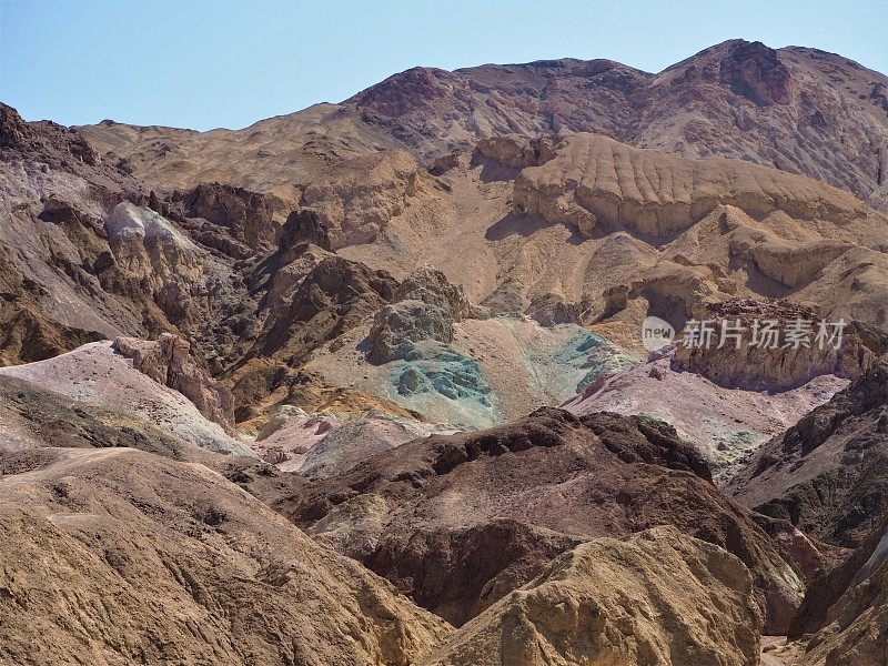 艺术家驱动器，艺术家的调色板，死亡谷-美国