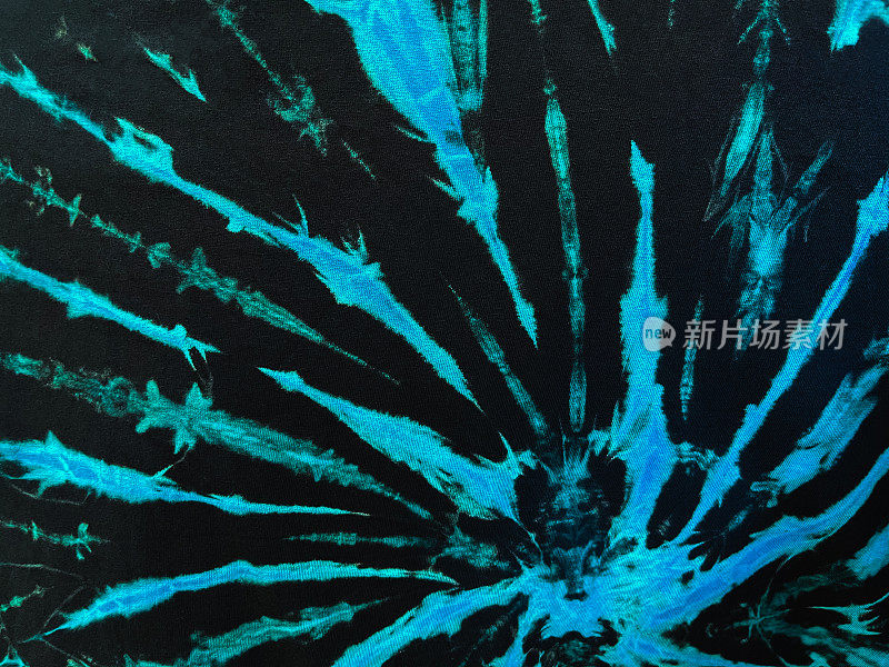 彩色扎染图案抽象背景，抽象蜡染刷无缝重复图案设计，Shibori。