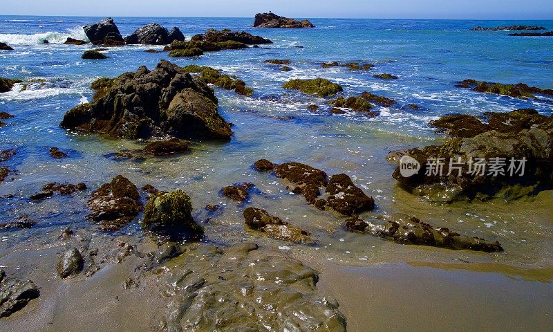 洛基加州中部海岸线