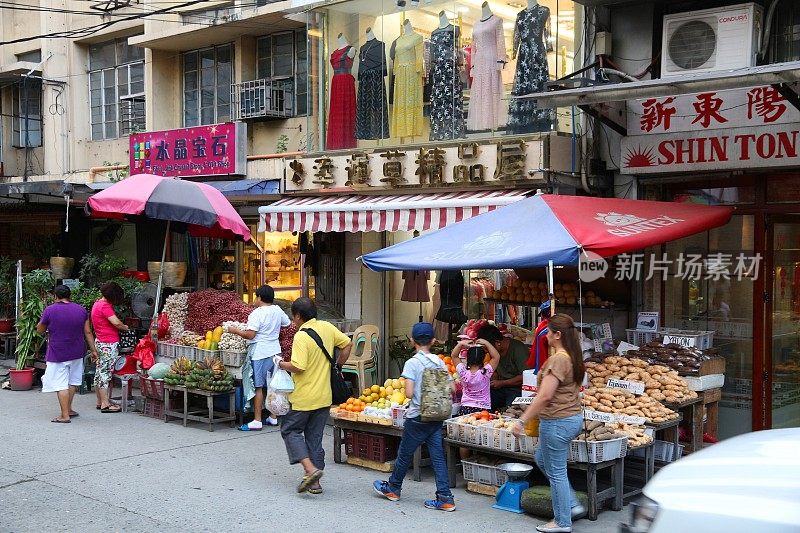 马尼拉-唐人街食品市场