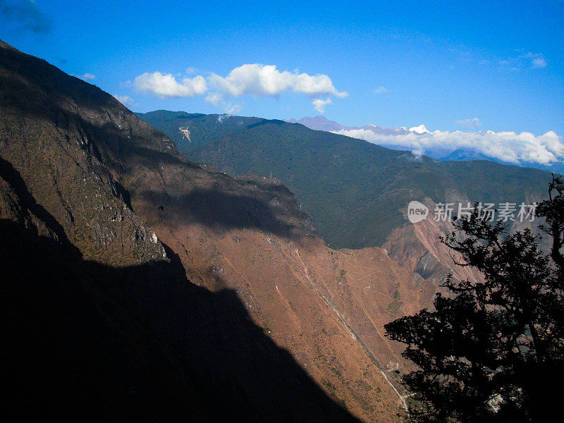 秘鲁:安第斯山脉的山谷