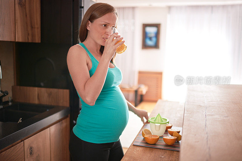 孕妇喝橙汁