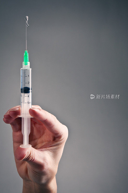 手工注射疫苗药物注射器
