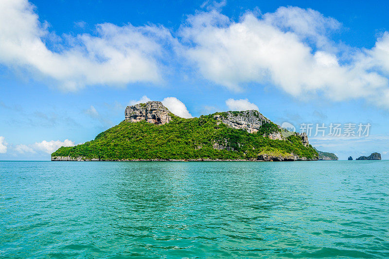 泰国美丽的海岸线和岛屿