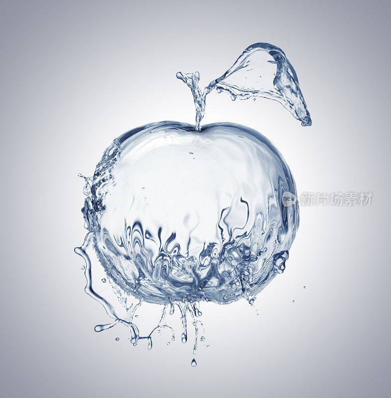 透明水苹果