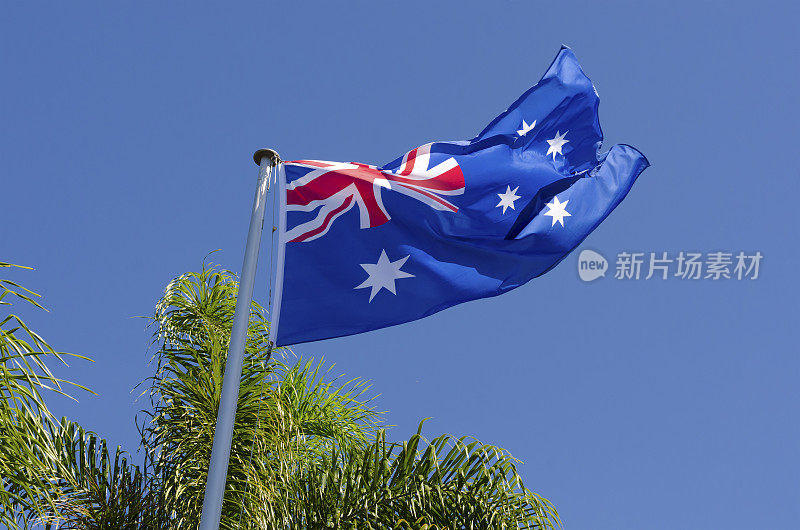澳大利亚国旗飞行