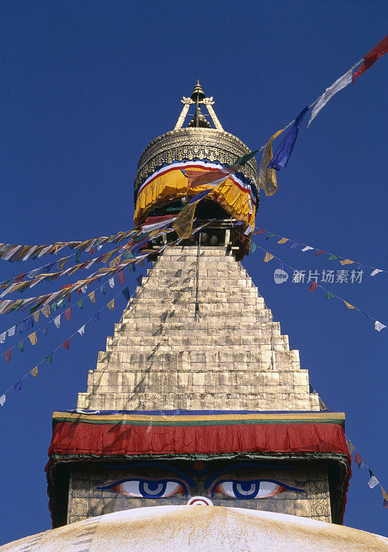布达纳特·斯图帕，加德满都，尼泊尔