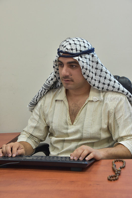 阿拉伯人使用电脑