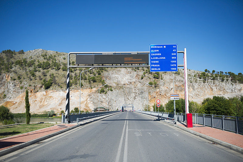 阿尔巴尼亚通往欧洲其他地方的道路