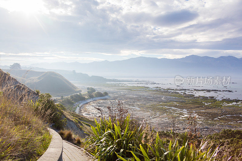 新西兰南岛凯库拉的风景