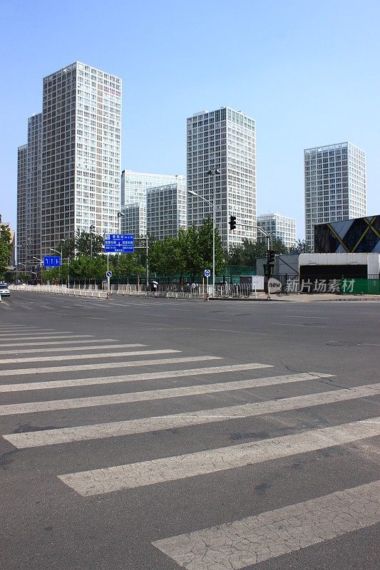 中国北京现代金融区