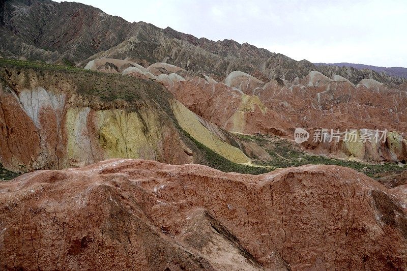 中国甘肃张掖丹霞地貌地质公园