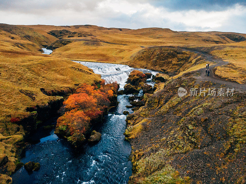 冰岛Skogafoss、南