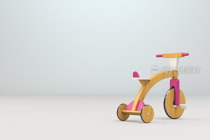 女孩玩具三轮车