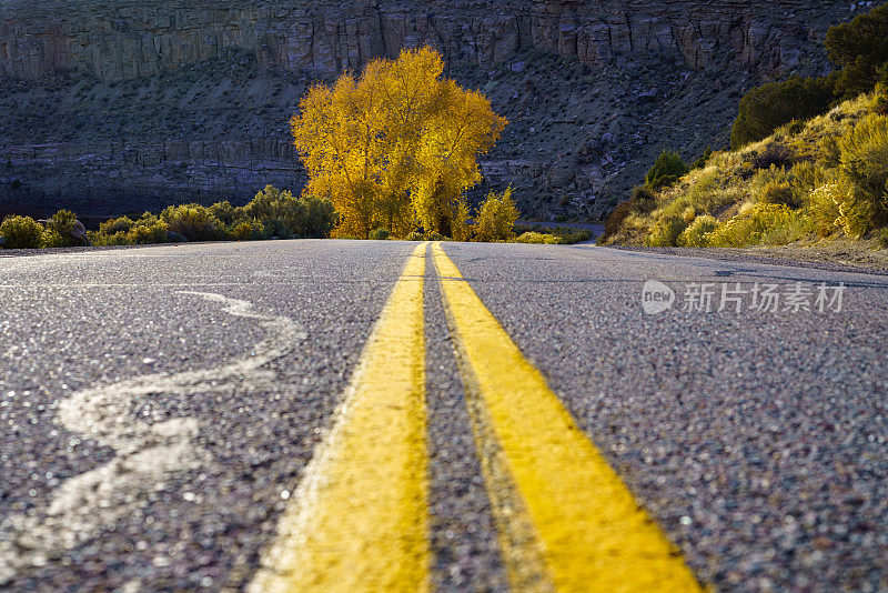 景区道路无弯道通行区