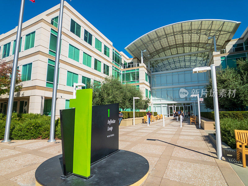 苹果总部位于矽谷，无限环一