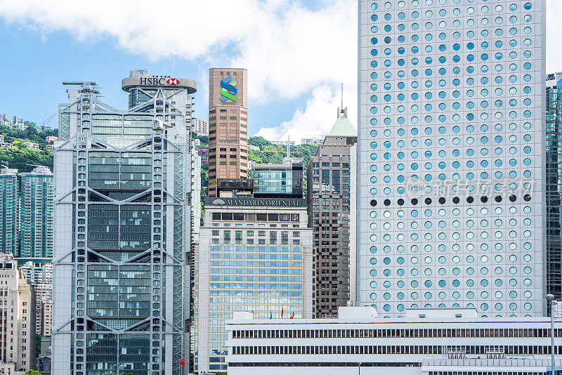 香港的办公商业大厦