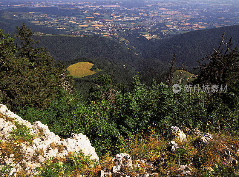 汝拉是法国东部Bourgogne-Franche-Comté的一个部门，以汝拉山脉命名