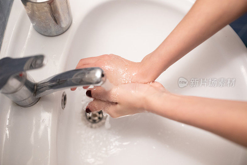 Fameles洗手保护冠状病毒