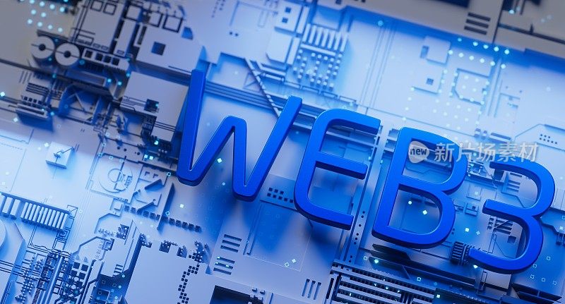 WEB3下一代万维网区块链技术具有去中心化信息、分布式社交网络