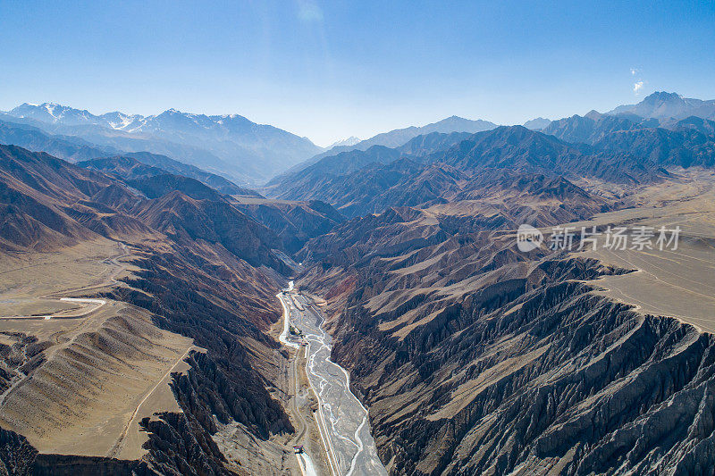 独山子大峡谷，中国新疆