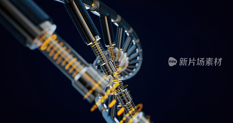 3D渲染的部分机械DNA