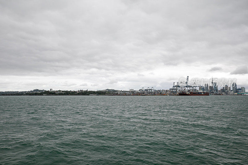 新西兰奥克兰的怀特玛塔港