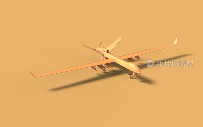 概念军用飞机3d图像