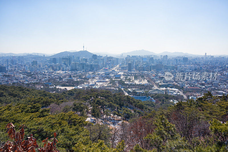 韩国首尔全景