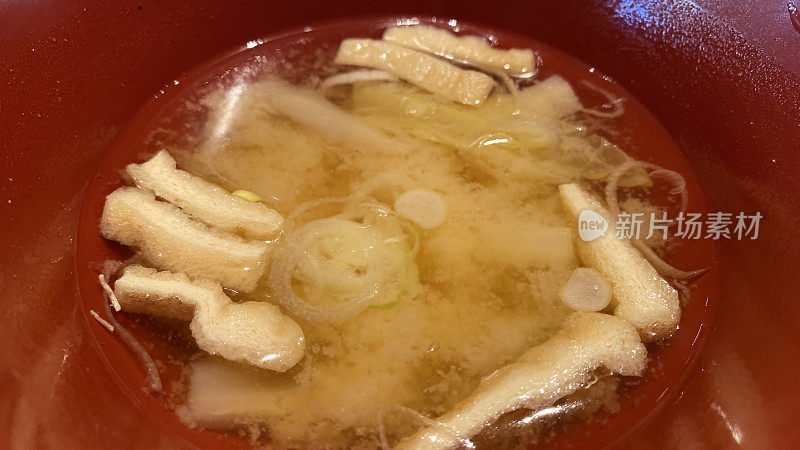 冬天的味增汤