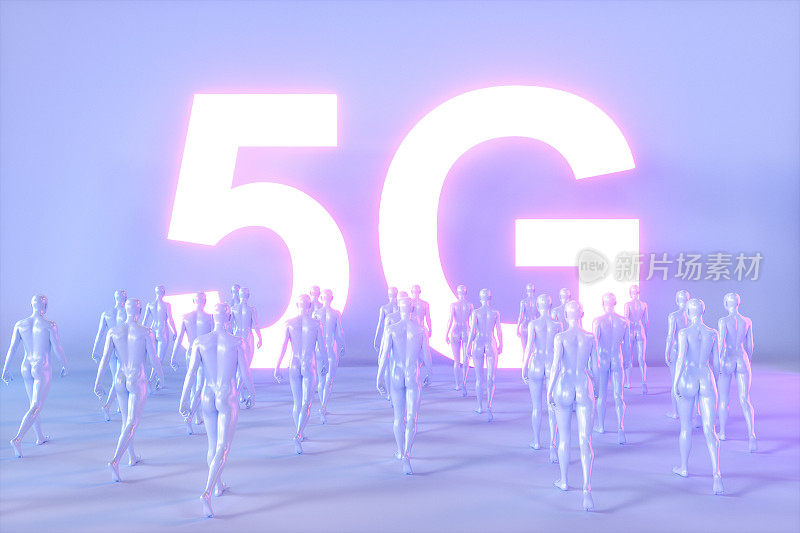 用霓虹灯引领人们走向5G技术