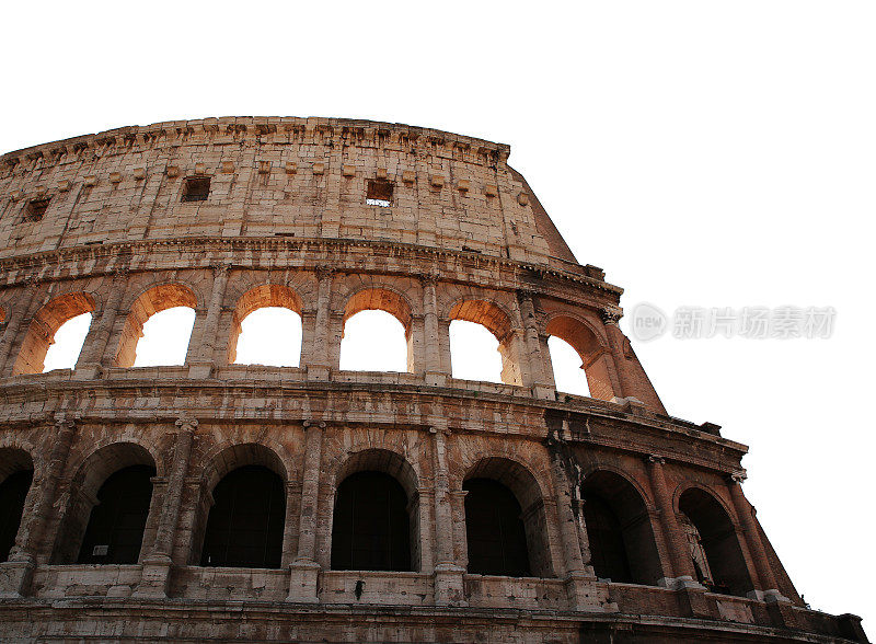 罗马圆形大剧场孤立。罗马