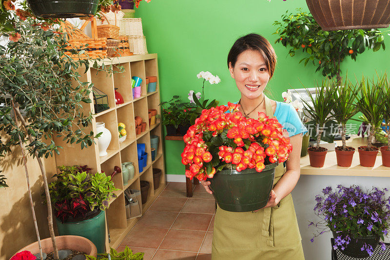 花苑中心兼零售营业员赫兹