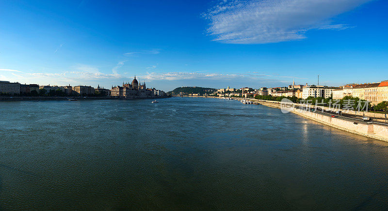 布达佩斯和多瑙河
