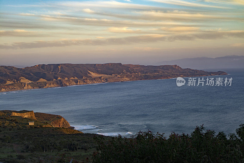 通往Ensenada的风景公路，下加利福尼亚，墨西哥