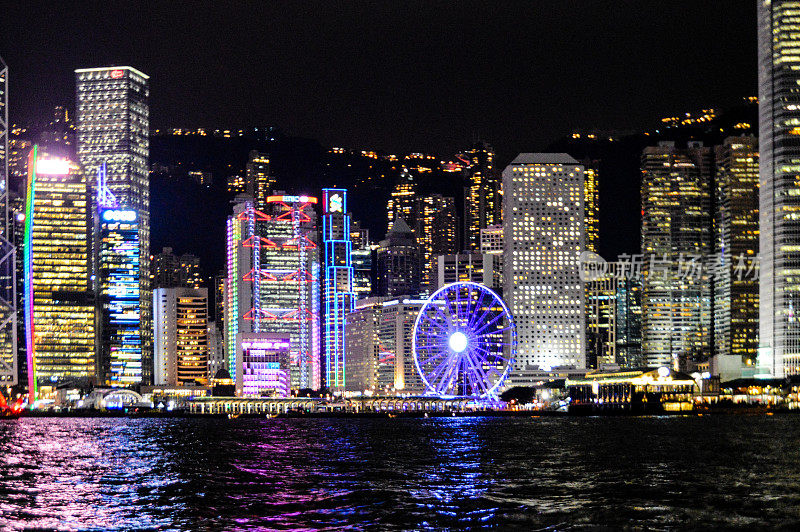 香港城市夜景