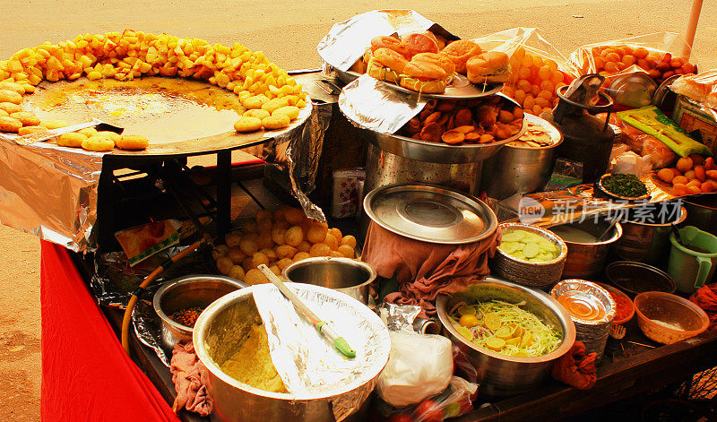 印度街头食品