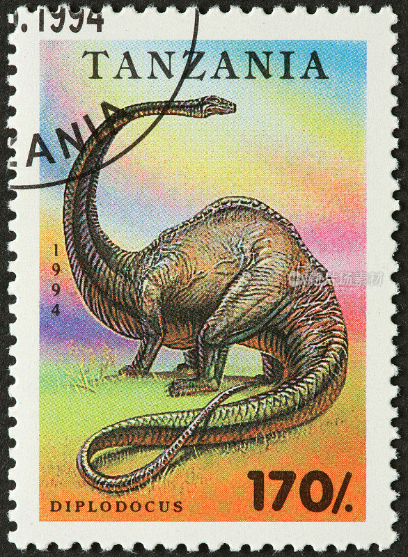 邮票上的梁龙恐龙