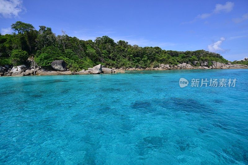 Similan群岛、泰国、