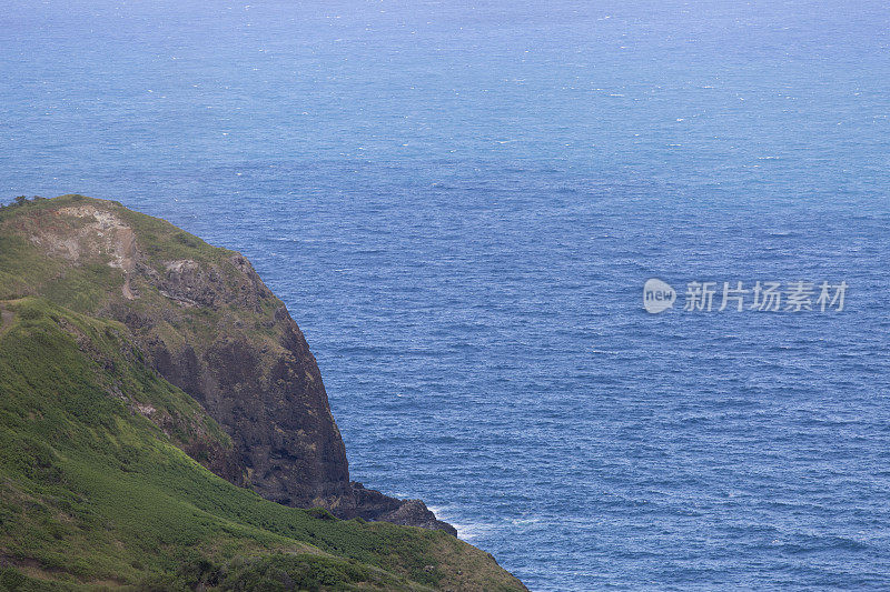 毛伊岛的海岸线