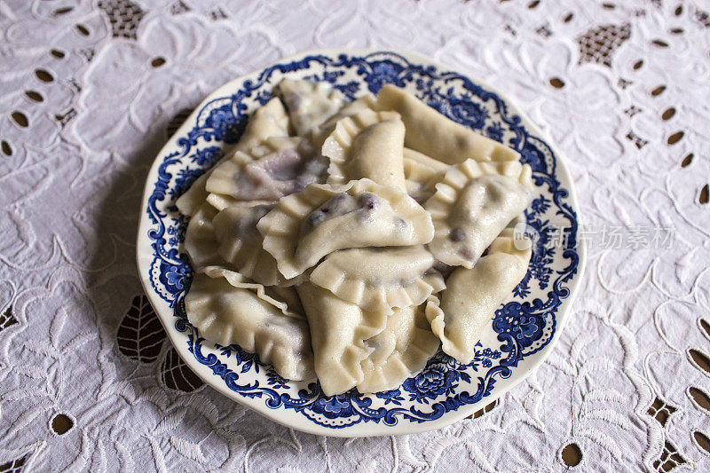 Pierogi与蓝莓