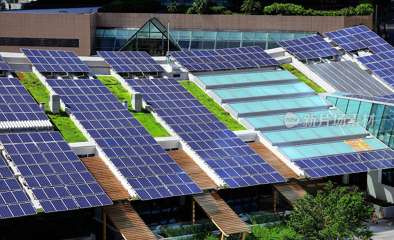 屋顶太阳能建筑