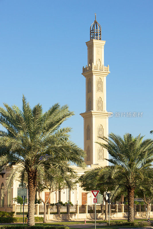 迪拜，阿联酋-尖塔