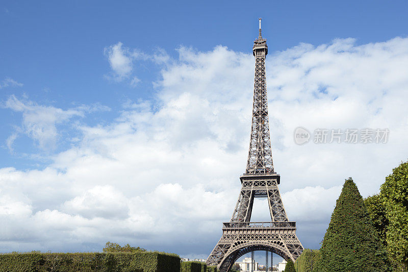 埃菲尔铁塔的风景