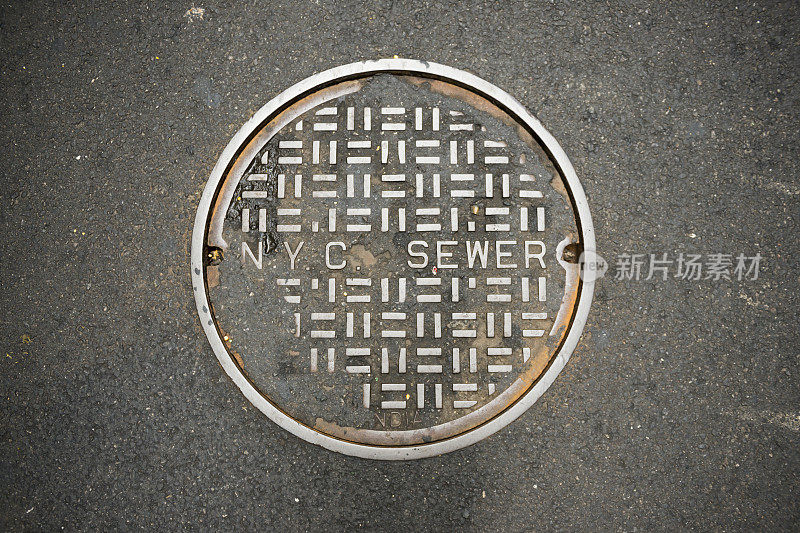 纽约市下水道井盖